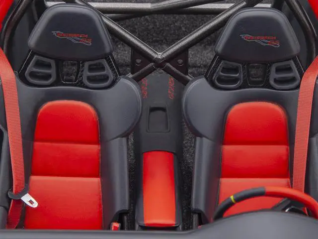 Alt view image 6 of 11 - Porsche 911 (991.2) GT2 RS Weissach Package Black with Carbon Stripes 1/18 Model Car by Autoart