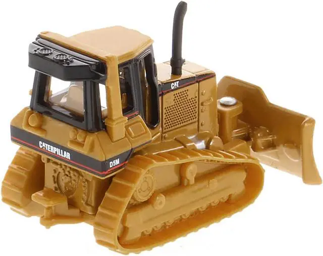 Alt view image 3 of 5 - CAT Caterpillar D5M Track-Type Tractor Yellow 1/87 (HO) Diecast Model by Diecast Masters