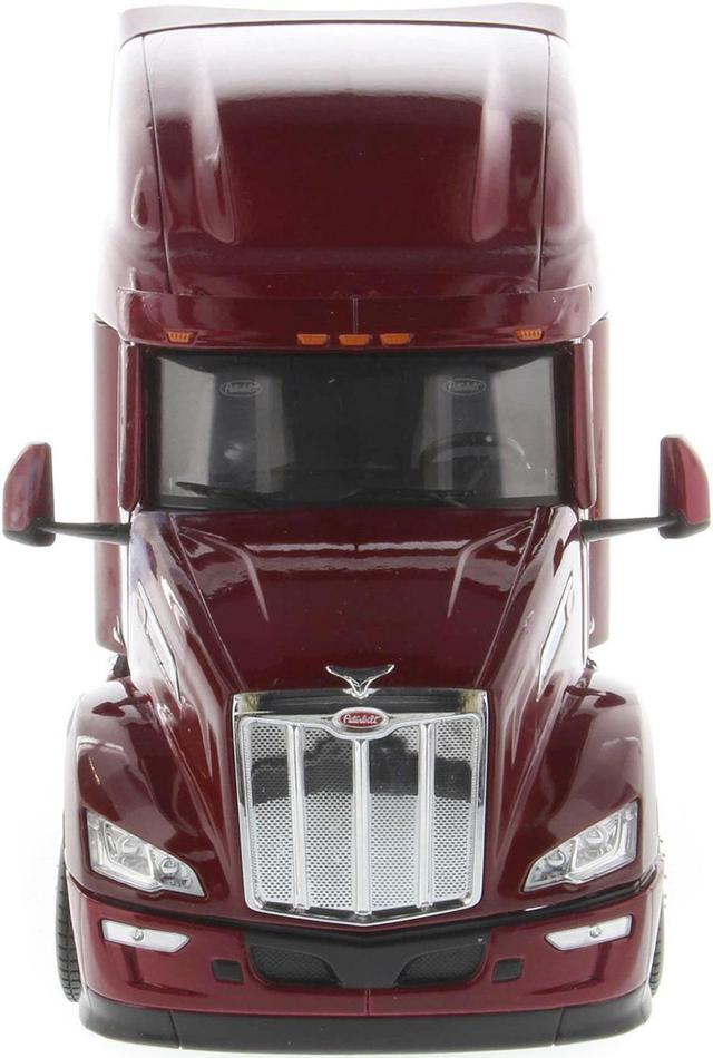 Alt view image 6 of 6 - Peterbilt 579 Ultraloft Tractor Truck Red Metallic "Transport Series" 1/32 Diecast Model by Diecast Masters