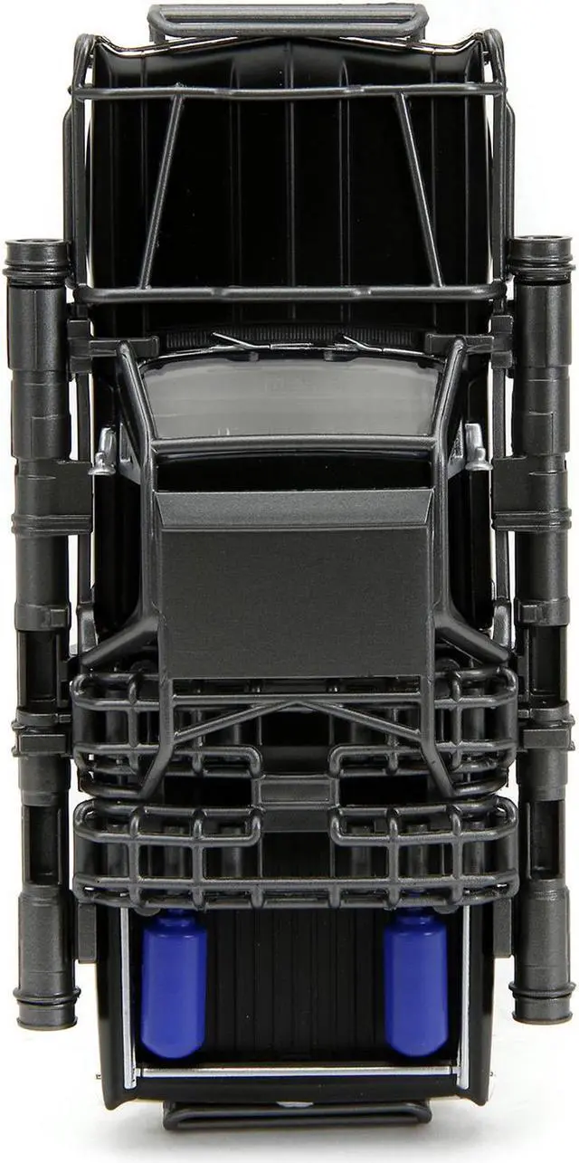 Alt view image 6 of 11 - 1967 Chevrolet El Camino with Cannons Matt Black "Fast X" (2023) Movie "Fast & Furious" Series 1/32 Diecast Model Car by Jada