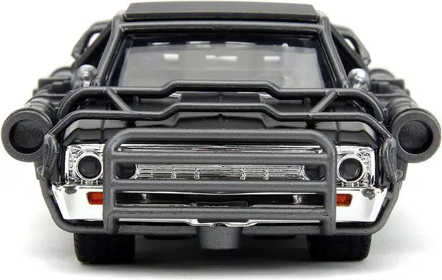 Alt view image 4 of 11 - 1967 Chevrolet El Camino with Cannons Matt Black "Fast X" (2023) Movie "Fast & Furious" Series 1/32 Diecast Model Car by Jada