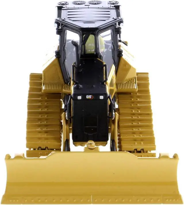 Alt view image 4 of 5 - CAT Caterpillar D5 LGP VPAT Track Type Tractor Dozer Yellow w/Operator "High Line" Series 1/50 Diecast Model by Diecast Masters