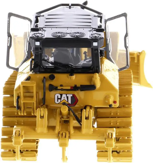 Alt view image 5 of 5 - CAT Caterpillar D5 LGP VPAT Track Type Tractor Dozer Yellow w/Operator "High Line" Series 1/50 Diecast Model by Diecast Masters