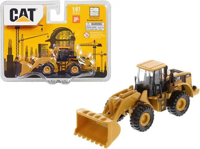 Main image of CAT Caterpillar 950G Series II Wheel Loader Yellow 1/87 (HO) Diecast Model by Diecast Masters