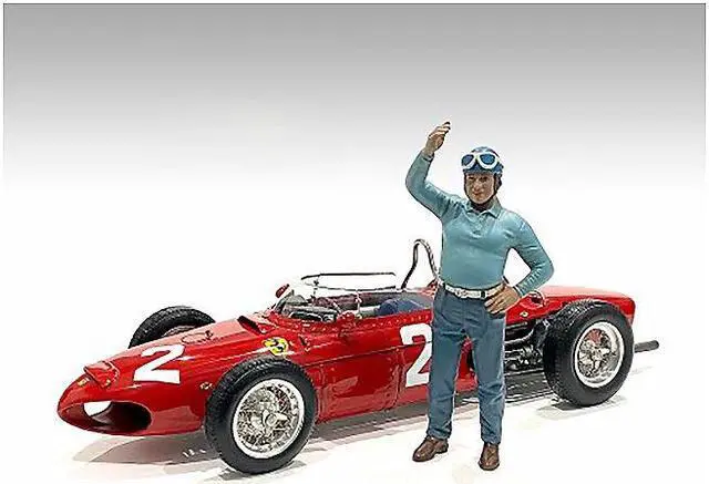 Alt view image 4 of 9 - "Racing Legends" 50's Figures A and B Set of 2 for 1/18 Scale Models by American Diorama