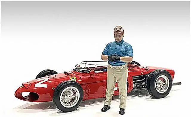 Alt view image 3 of 9 - "Racing Legends" 50's Figures A and B Set of 2 for 1/18 Scale Models by American Diorama