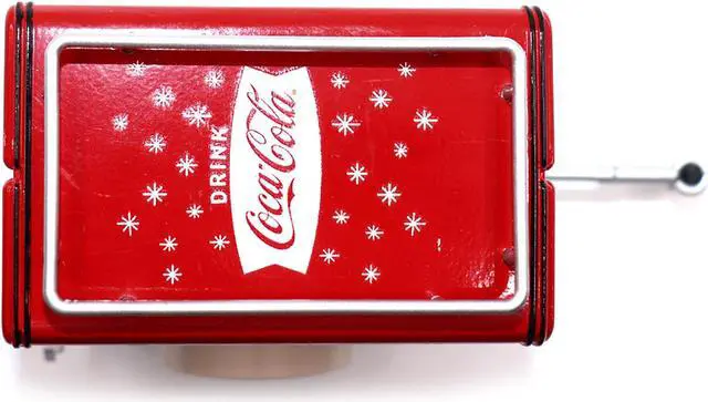 Alt view image 5 of 6 - Travel Trailer Cream w/Red "Pause & Refresh Yourself Drink Delicious Coca-Cola" 1/24 Diecast Model Car by Motor City Classics