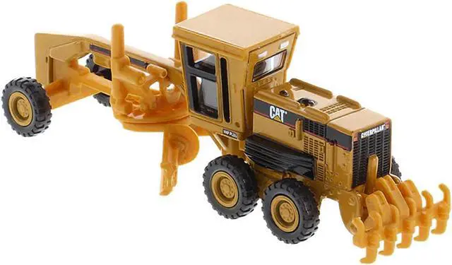 Alt view image 3 of 5 - CAT Caterpillar 163H Motor Grader Yellow 1/87 (HO) Diecast Model by Diecast Masters