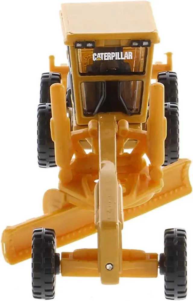 Alt view image 4 of 5 - CAT Caterpillar 163H Motor Grader Yellow 1/87 (HO) Diecast Model by Diecast Masters
