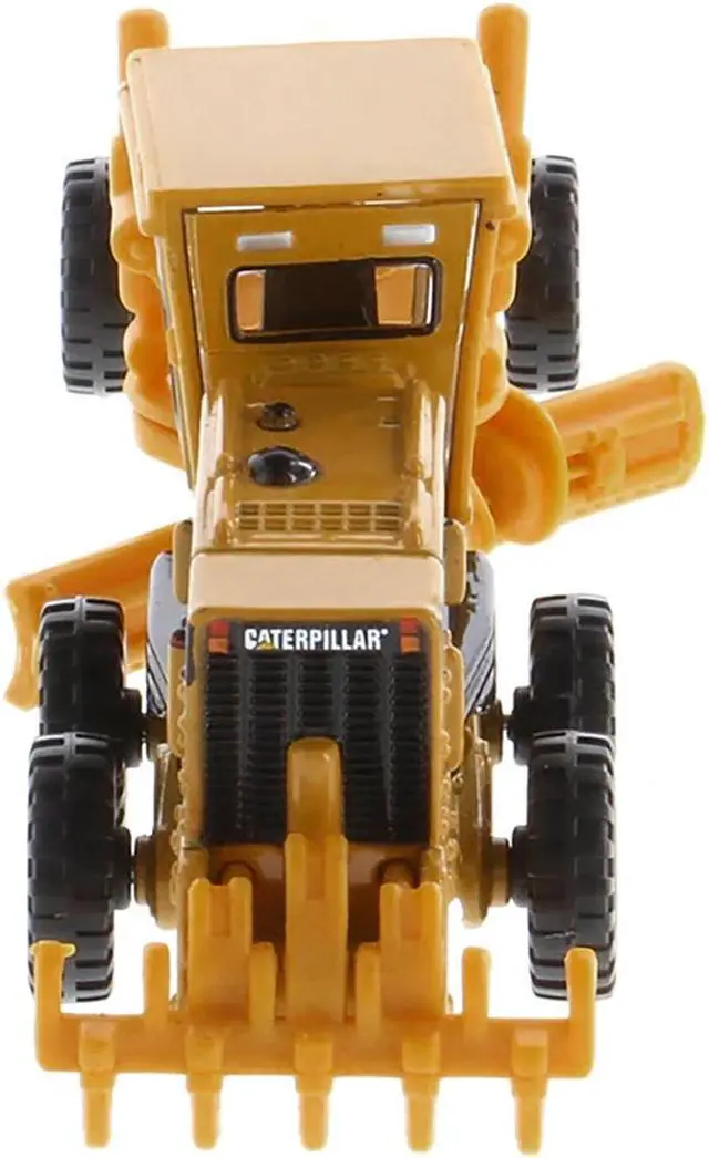 Alt view image 5 of 5 - CAT Caterpillar 163H Motor Grader Yellow 1/87 (HO) Diecast Model by Diecast Masters