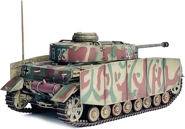 Alt view image 3 of 3 - Germany Pz.Kpfw.IV Ausf.H with Schurzen Tank #823 "2.Pz.Div., Normandy" "NEO Dragon Armor" 1/72 Plastic Model by Dragon Models