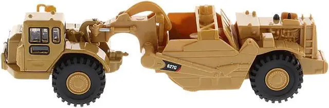 Alt view image 2 of 5 - CAT Caterpillar 627G Auger Scraper Yellow 1/87 (HO) Diecast Model by Diecast Masters