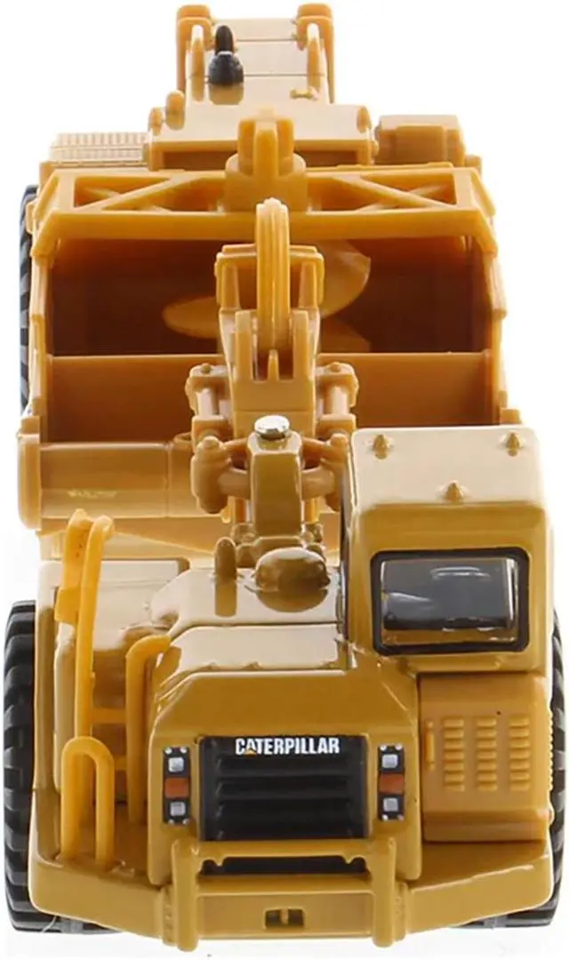 Alt view image 4 of 5 - CAT Caterpillar 627G Auger Scraper Yellow 1/87 (HO) Diecast Model by Diecast Masters