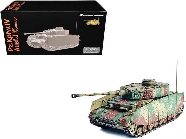 Main image of Germany Pz.Kpfw.IV Ausf.J Mid Production Tank "Western Front" (1944) "NEO Dragon Armor" 1/72 Plastic Model by Dragon Models