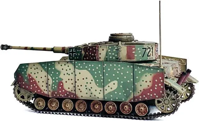 Alt view image 2 of 3 - Germany Pz.Kpfw.IV Ausf.J Mid Production Tank "Western Front" (1944) "NEO Dragon Armor" 1/72 Plastic Model by Dragon Models