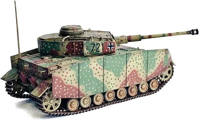 Alt view image 3 of 3 - Germany Pz.Kpfw.IV Ausf.J Mid Production Tank "Western Front" (1944) "NEO Dragon Armor" 1/72 Plastic Model by Dragon Models