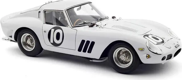 Main image of Ferrari 250 GTO #10 Graham Hill 2nd Place "Tourist Trophy - Goodwood" (1962) Ltd Ed to 2200 pcs 1/18 Diecast Model Car by CMC