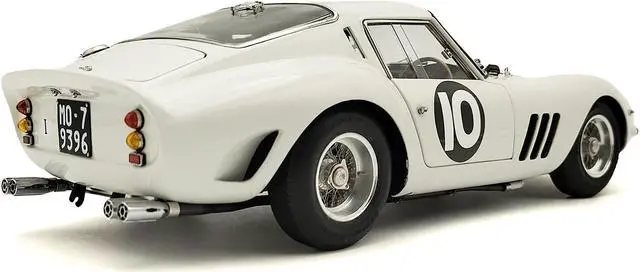 Alt view image 4 of 6 - Ferrari 250 GTO #10 Graham Hill 2nd Place "Tourist Trophy - Goodwood" (1962) Ltd Ed to 2200 pcs 1/18 Diecast Model Car by CMC