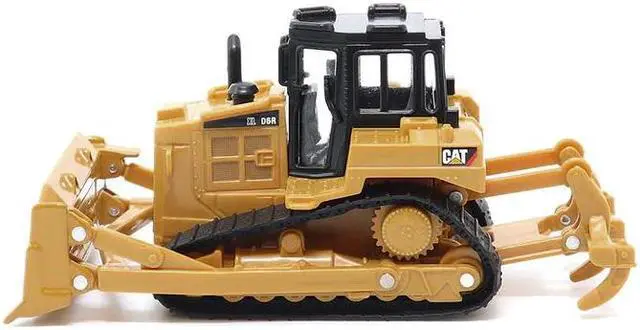 Alt view image 2 of 4 - CAT Caterpillar D6R Track-Type Tractor Yellow and Black 1/64 Diecast Model by Diecast Masters