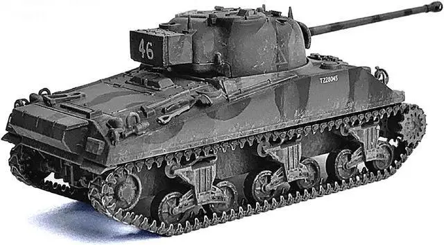 Alt view image 4 of 4 - British Sherman Firefly VC Tank "8th Armoured Brigade, France" (1944) "NEO Dragon Armor" 1/72 Plastic Model by Dragon Models