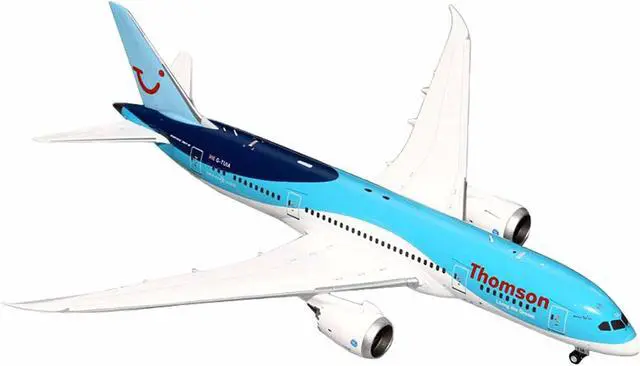 Alt view image 2 of 3 - Boeing 787-8 Commercial Aircraft "Thomson - TUI Airways" Blue and White "Gemini 200" 1/200 Diecast Model Airplane by GeminiJets