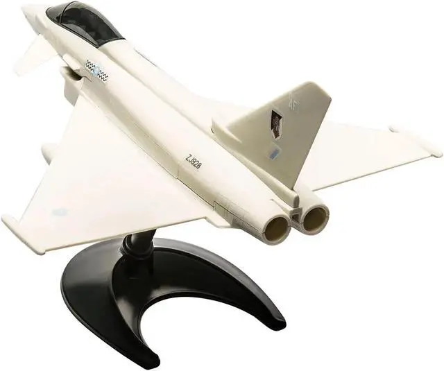 Alt view image 5 of 6 - Skill 1 Model Kit Eurofighter Typhoon Snap Together Painted Plastic Model Airplane Kit by Airfix Quickbuild
