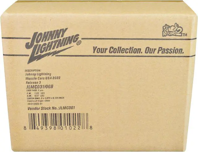 Alt view image 3 of 3 - "Muscle Cars USA" 2022 Set B of 6 pieces Release 3 1/64 Diecast Model Cars by Johnny Lightning
