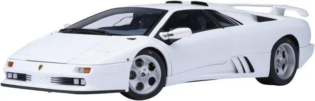 Main image of Lamborghini Diablo SE30 Jota Impact White 1/18 Model Car by Autoart