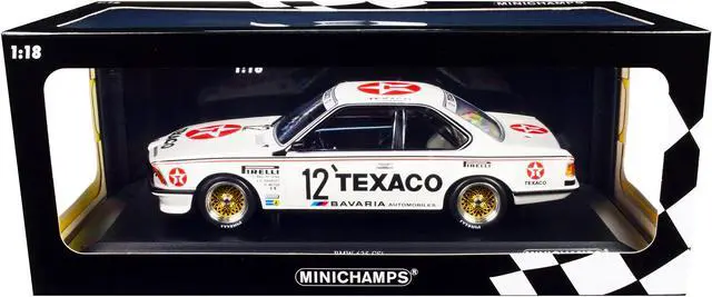 Main image of BMW 635 CSi #12 Ballot-Lena - Metge - Andruet "Texaco" 24H of Spa (1985) Ltd Ed to 300 pcs 1/18 Diecast Model Car by Minichamps