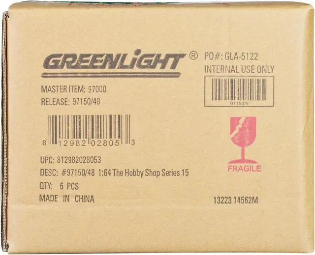 Alt view image 3 of 3 - "The Hobby Shop" Set of 6 pieces Series 15 1/64 Diecast Model Cars by Greenlight