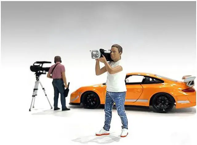 Alt view image 3 of 5 - "On-Air" Figure 3 for 1/18 Scale Models by American Diorama