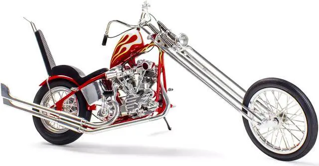 Alt view image 6 of 6 - Level 5 Model Kit LA Street Chopper Motorcycle 1/8 Scale Model by Revell