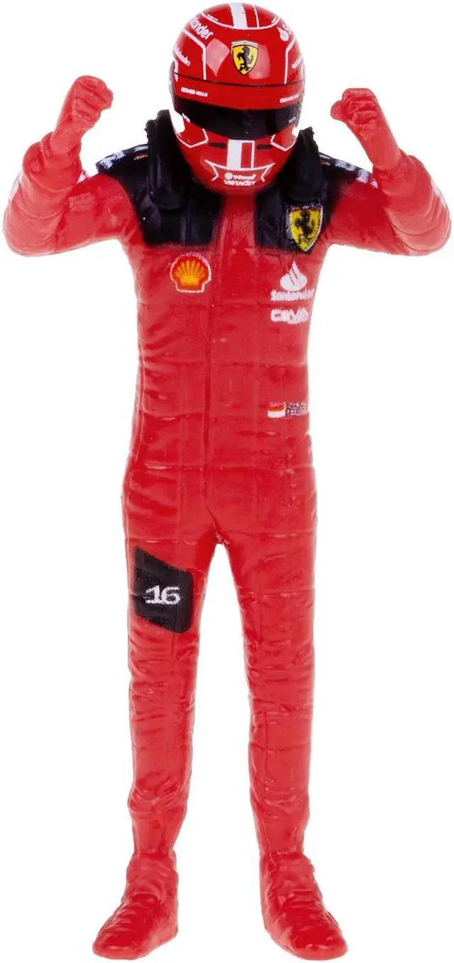 Alt view image 5 of 5 - Ferrari SF-23 #16 Charles Leclerc "F1 World Championship" (2023) with Driver Figure 1/24 Die-Cast Model Car by Bburago