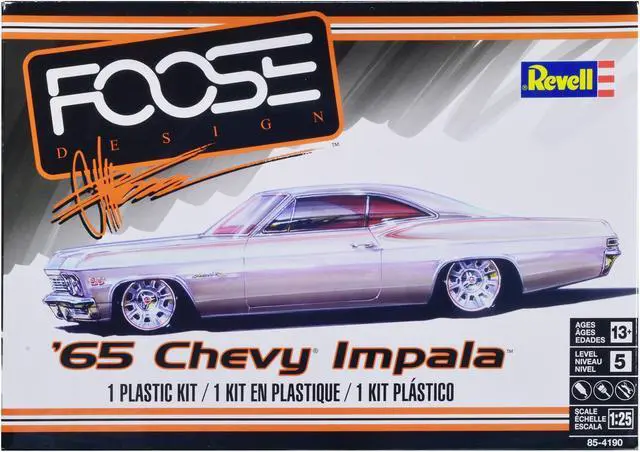 Main image of Level 5 Model Kit 1965 Chevrolet Impala "Foose Designed" 1/25 Scale Model by Revell