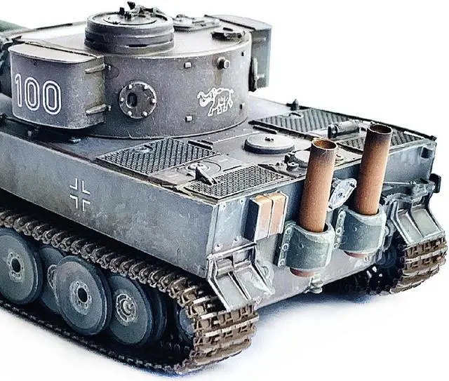 Alt view image 3 of 3 - Germany Sd. Kfz. 181 PzKpfw VI Tiger I Heavy Tank "NEO Dragon Armor" Series  1/72 Plastic Model by Dragon Models