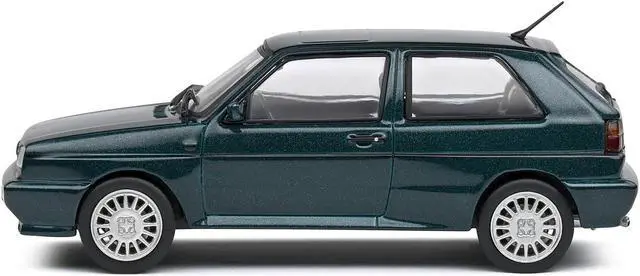 Alt view image 2 of 5 - 1989 Volkswagen Golf Rallye G60 Green Metallic 1/43 Die Cast Model Car by Solido