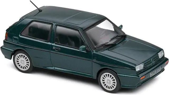 Alt view image 4 of 5 - 1989 Volkswagen Golf Rallye G60 Green Metallic 1/43 Die Cast Model Car by Solido