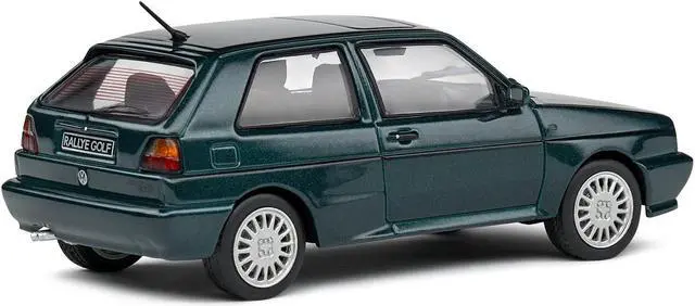 Alt view image 3 of 5 - 1989 Volkswagen Golf Rallye G60 Green Metallic 1/43 Die Cast Model Car by Solido
