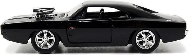 Alt view image 2 of 4 - Dom's Dodge Charger R/T Black "Fast & Furious 7" (2015) Movie 1/32 Diecast Model Car by Jada
