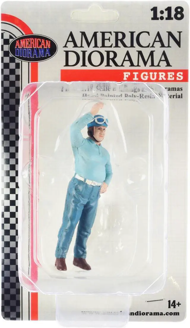 Main image of "Racing Legends" 50's Figure B for 1/18 Scale Models by American Diorama