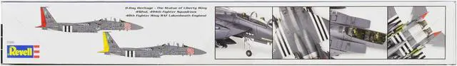 Alt view image 2 of 4 - Level 5 Model Kit McDonnell Douglas F-15E Strike Eagle Aircraft 1/72 Scale Model by Revell
