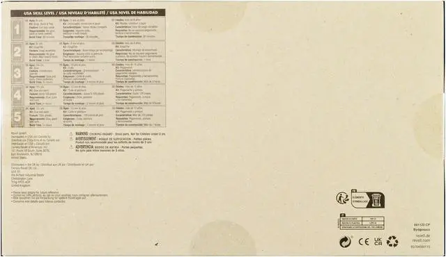 Alt view image 4 of 4 - Level 5 Model Kit McDonnell Douglas F-15E Strike Eagle Aircraft 1/72 Scale Model by Revell