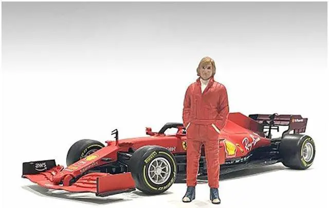 Alt view image 2 of 8 - "Racing Legends" 70's Figure A for 1/18 Scale Models by American Diorama