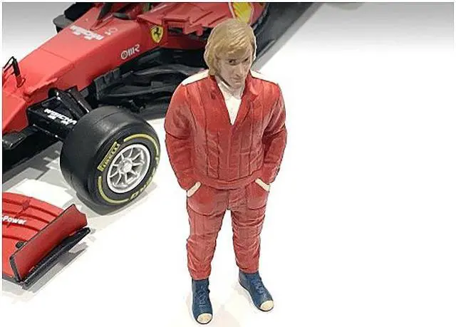 Alt view image 3 of 8 - "Racing Legends" 70's Figure A for 1/18 Scale Models by American Diorama