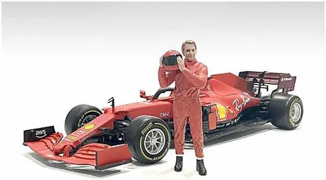 Alt view image 2 of 8 - "Racing Legends" 70's Figure B for 1/18 Scale Models by American Diorama