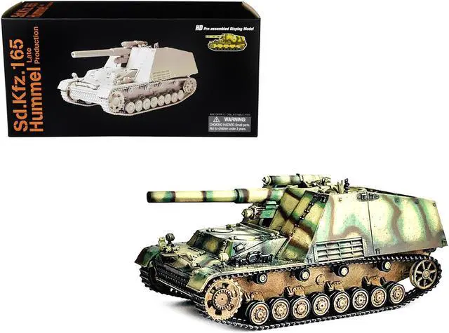 Main image of German Sd.Kfz.165 Hummel Self-Propelled Gun #313 "NEO Dragon Armor" Series 1/72 Plastic Model by Dragon Models