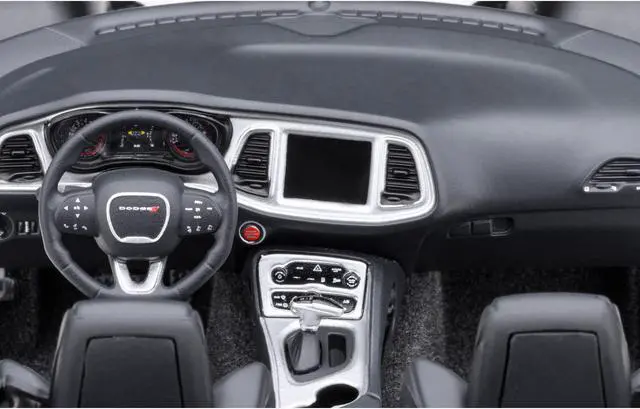 Alt view image 6 of 6 - 2022 Dodge Challenger R/T Scat Pack Widebody Hellraisin Purple Metallic 1/18 Model Car by Autoart