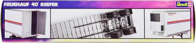 Alt view image 2 of 5 - Level 4 Model Kit Fruehauf 40' Refrigerated Trailer "Polar ICE" 1/32 Scale Model by Revell