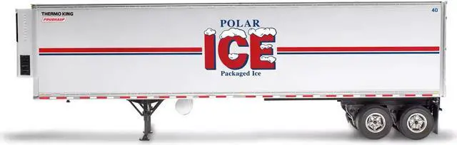Alt view image 5 of 5 - Level 4 Model Kit Fruehauf 40' Refrigerated Trailer "Polar ICE" 1/32 Scale Model by Revell