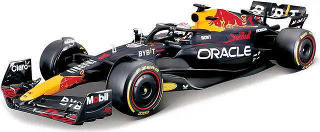 Alt view image 2 of 3 - Red Bull Racing RB19 #1 "Oracle" Champion F1 World Championship (2023) "Race" Series 1/18 Diecast Model Car by Bburago